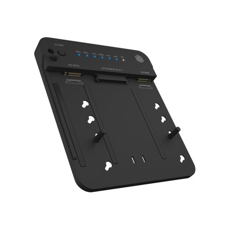 Raidsonic Icy Box IB-2915MSCL-C31 Docking & CloneStation for M.2 NVMe & M.2 SATA SSD & 2.5”/3.5” SATA SSD/HDD