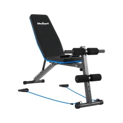 Incline training bench with...