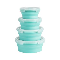 Round collapsible container...