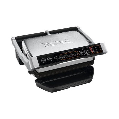 Tefal GC706D34 raclette grill Black, Stainless steel