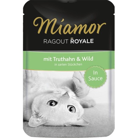 Miamor Royal ragout in sauce Turkey and venison