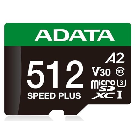 MEMORY MICRO SDXC 512GB UHS-I/UD512GUI3V30A2SP-RA1 ADATA
