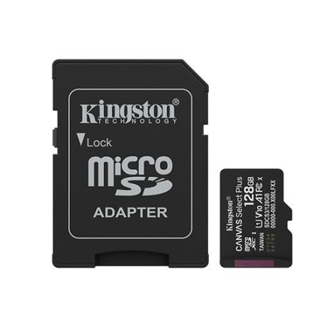 MEMORY MICRO SDXC 128GB UHS-I/W/ADAPTER SDCS3/128GB KINGSTON