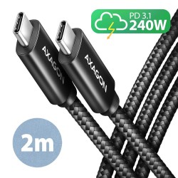CABLE USB-C TO USB-C 2M...