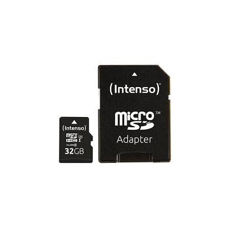 MEMORY MICRO SDHC 32GB C10/W/ADAPTER 3433480 INTENSO