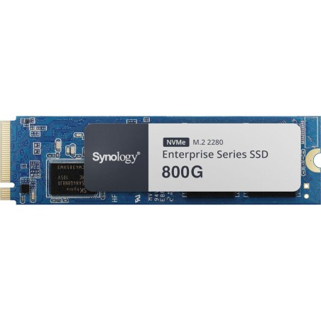 SSD|SYNOLOGY|800GB|M.2|NVMe|Write speed 1000 MBytes/sec|Read speed 3000 MBytes/sec|TBW 1400 TB|SNV5420-800G