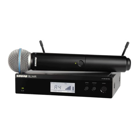 Shure BLX24RE/B58-H8E - wireless vocal system for rack mounting with Beta 58A microphone