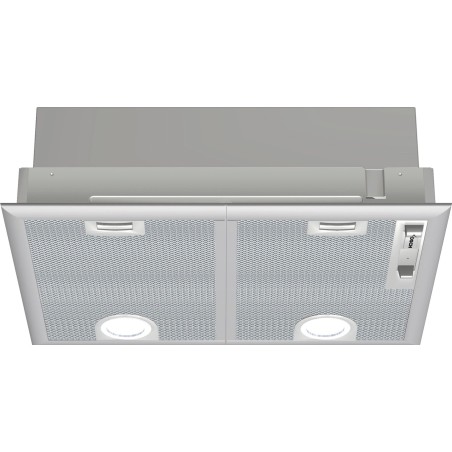 Bosch Serie 4 DHL555BL cooker hood Built-in Silver C 590 m³/h