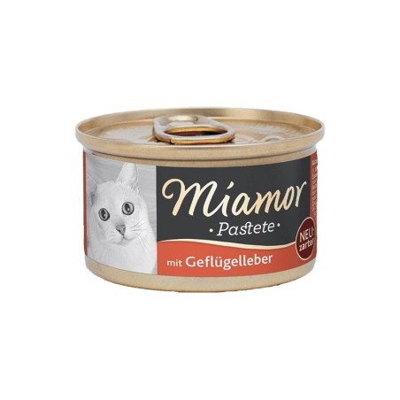 MIAMOR Meat pâté with poultry and liver - cat treats - 85g
