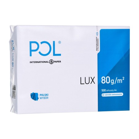 Paper copier office POLLUX (A4; 80g/m2; 500 sheets; white, matte)