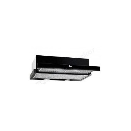 Teka CNL 6415 PLUS Semi built-in (pull out) kitchen hood Black 385 m³/h A