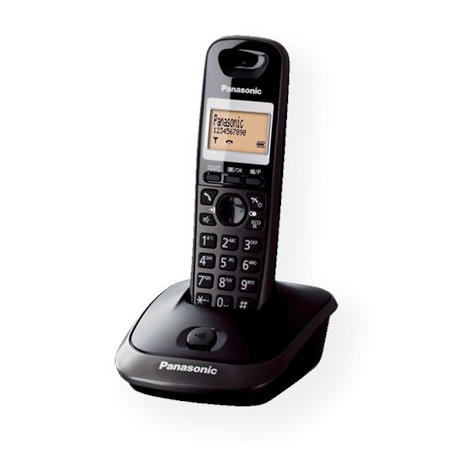 Panasonic | KX-TG2511FX | Built-in display | Caller ID | Black | Conference call | Phonebook capacity 50 entries | Speakerphone | 240 g | Wireless connection
