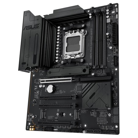 Mainboard|ASUS|AMD X870|SAM5|ATX|Memory DDR5|Memory slots 4|1xPCI-Express 3.0 16x|2xPCI-Express 4.0 16x|1xPCI-Express 5.0 16x|3xM.2|1xHDMI|4xUSB 2.0|4xUSB 3.2|2xUSB-C|1xRJ45|3xAudio port|X870MAXGAMINGWIFI7