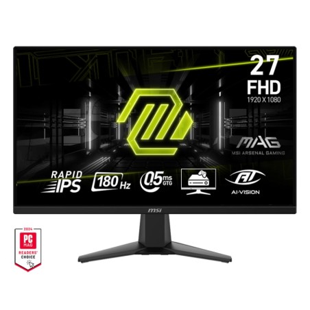 LCD Monitor|MSI|MAG 275F|27"|Gaming|Tilt|Matte|Panel IPS|1920x1080|16:9|180Hz|0.5 ms|Colour Black|MAG275F