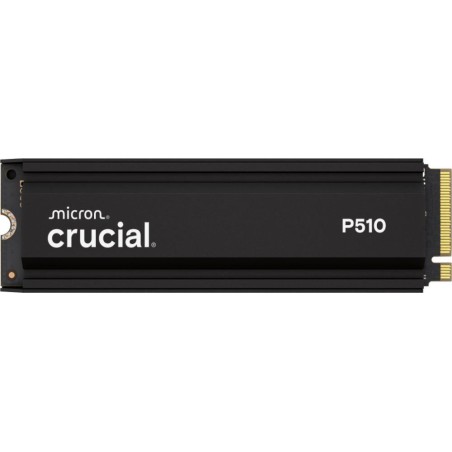 SSD|CRUCIAL|P510|1TB|M.2|PCIe Gen5|NVMe|TLC|Write speed 9500 MBytes/sec|Read speed 11000 MBytes/sec|TBW 600 TB|CT1000P510SSD5