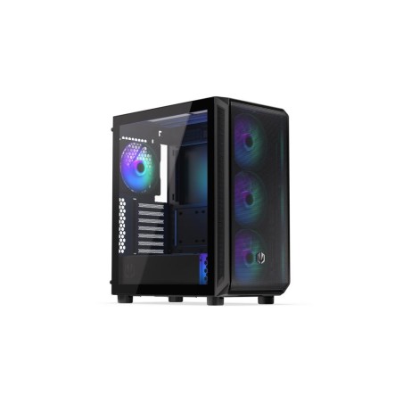 Case|ENDORFY|Arx 500 ARGB|MidiTower|Case product features Transparent panel|Not included|ATX|MicroATX|MiniITX|Colour Black|EY2A011