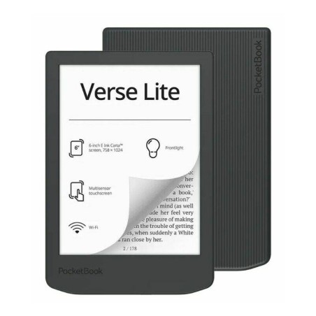 E-Reader|POCKETBOOK|Verse Lite 619 6'|6"|1024x758|1xUSB-C|Wireless LAN|Grey|PB619-T-WW