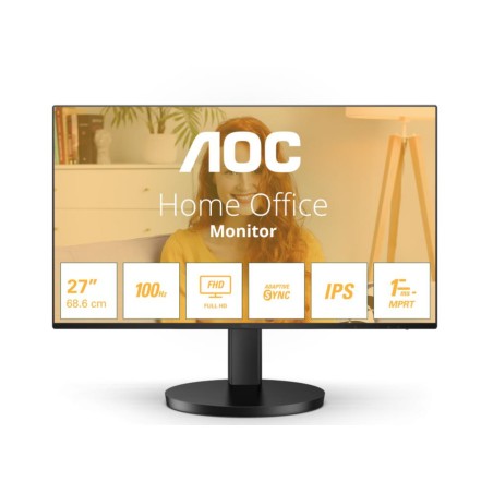 LCD Monitor|AOC|27B3HA2|27"|Business|Panel IPS|1920x1080|16:9|100 Hz|Matte|4 ms|Speakers|Tilt|27B3HA2
