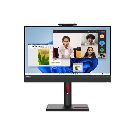 Lenovo ThinkCentre Tiny-In-One 24 LED display 60.5 cm (23.8") 1920 x 1080 pixels Full HD Touchscreen Black