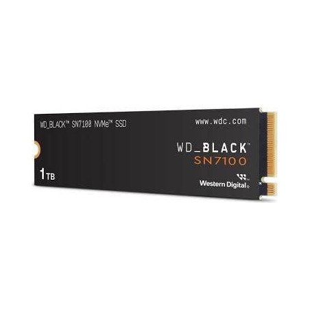 SSD|WESTERN DIGITAL|Black SN7100|1TB|M.2|PCIe Gen4|NVMe|3D TLC|Write speed 6900 MBytes/sec|Read speed 7250 MBytes/sec|WDS100T4X0E