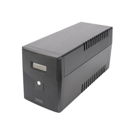 Digitus | Line-Interactive UPS | Line-Interactive UPS DN-170075, 1500VA, 900W, 2x 12V/9Ah battery, 4x CEE 7/7 outlet, 2x RJ45, 1x USB 2.0 type B, 1x RS232, LCD, Simulated Sine Wave, 380x158x198mm, 10.1kg | 1500 VA | 900 W
