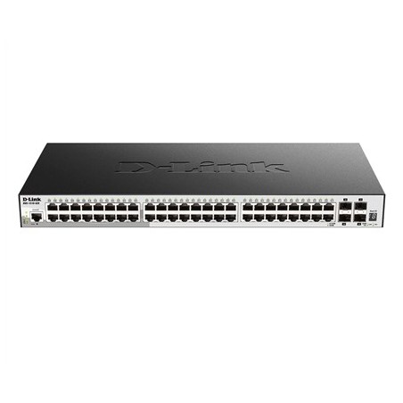 D-Link 52-Port Gigabit Stackable Smart Managed Switch including 4 x 10G SFP+