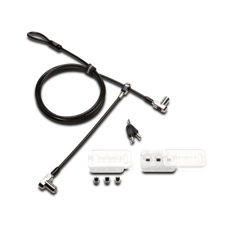 Kensington Universal 3-in-1 Keyed Cable Lock with Twin Lockheads