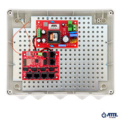 Zestaw do 5 kamer IP switch...