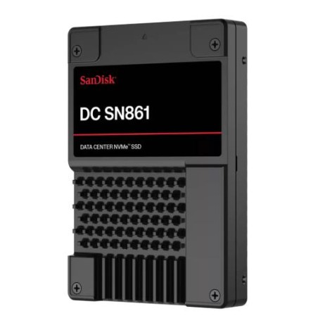 SSD|SANDISK|DC SN861|7.68TB|U.2|PCIe Gen5|SDS6BA176PSP9X30TS2527