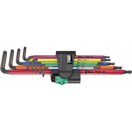 Wera 967/9 TX XL L-shaped hex key set Metric 9 pc(s)