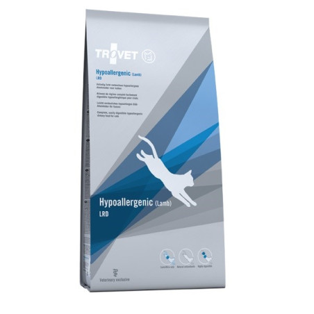 TROVET Hypoallergenic LRD with lamb - dry cat food - 2,5kg