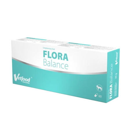 VETFOOD Flora Balance - supplements for dogs - 60pcs