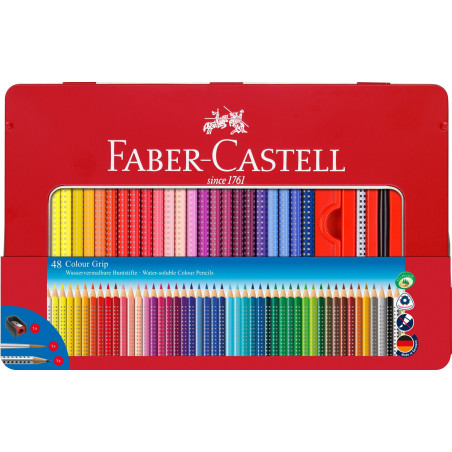 Colour Grip 2001 Pencils 48 pcs metal box