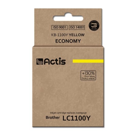 Actis KB-1100Y Ink (replacement for Brother LC1100Y/980Y; Standard; 19 ml; yellow)