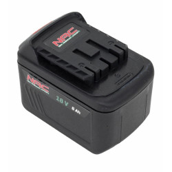 NAC Battery 18V B18-60-S 6.0Ah