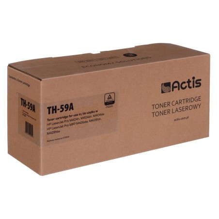 Actis TH-59A Toner (replacement for HP CF259A; Supreme; 3000 pages; black) with a toner level monitoring chip. We recommend disabling printer software updates.