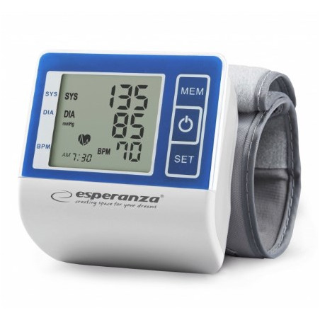Esperanza ECB001 blood pressure unit Wrist Semi-automatic